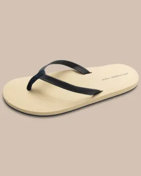Women's Navy Leather Weekend Flipjacks