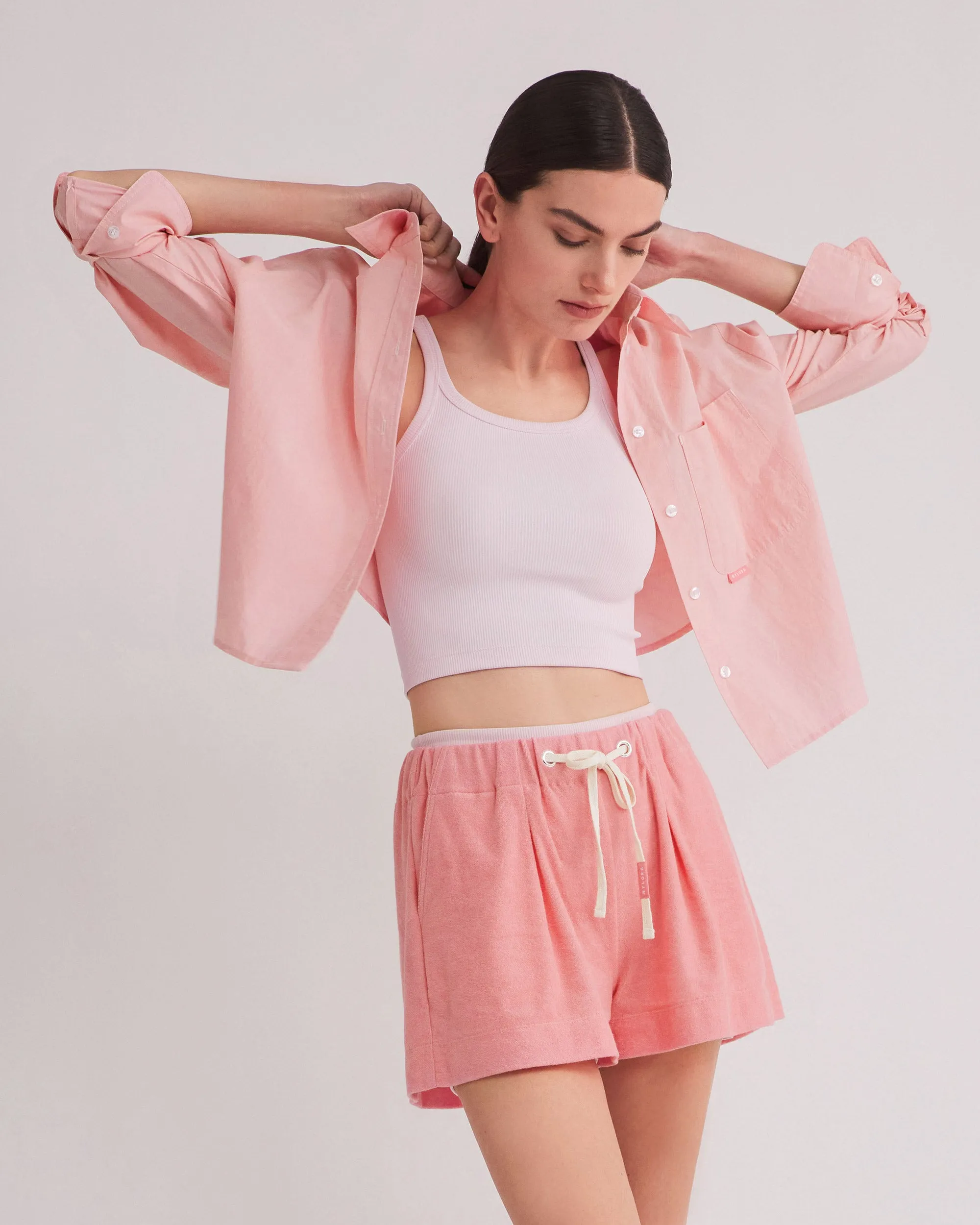 ZEWEL TOP LIGHT PINK